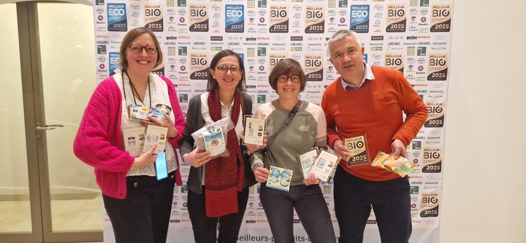 L’excellence des Entrepreneurs Bio des Pays de la Loire récompensée par Meilleur Produit Bio 2025 !